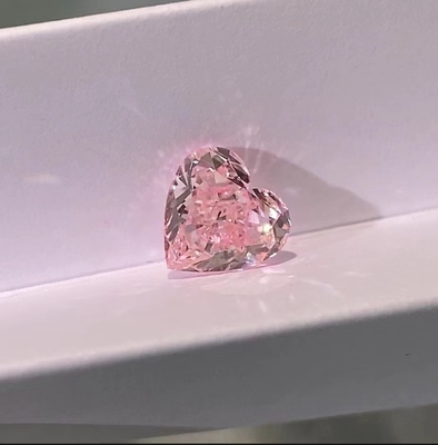 انسان ساخته شده آزمایشگاه رشد گلابی CVD الماس شکل قلب 1.8ct-2.5ct VS-VVS