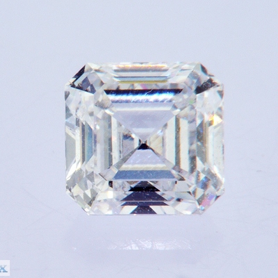 سفید 3.2ct آزمایشگاه رشد CVD الماس مربع زمرد Asscher شکل IGI گواهینامه