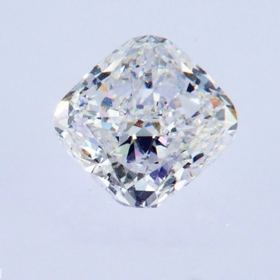 IGI گواهینامه آزمایشگاه رشد CVD الماس اندازه بزرگ مربع بالش برش 7.2ct سفید برای جواهرات