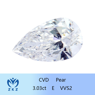 برنج برش داده شده به عنوان رشد CVD آزمایشگاه رشد الماس 3ct با IGI صدور گواهینامه فروش کارخانه