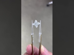 الماس های آزمایشگاهی ساخته شده CVD IGI گواهینامه الماس های مصنوعی چهار برگ نوار حلقه گردنبند