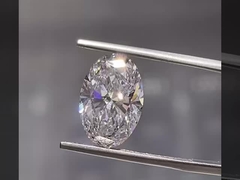 الماس های آزمایشگاهی با برش عالی 3EX به شکل بیضی، الماس های آزمایشگاهی رشد یافته با گواهی IGI